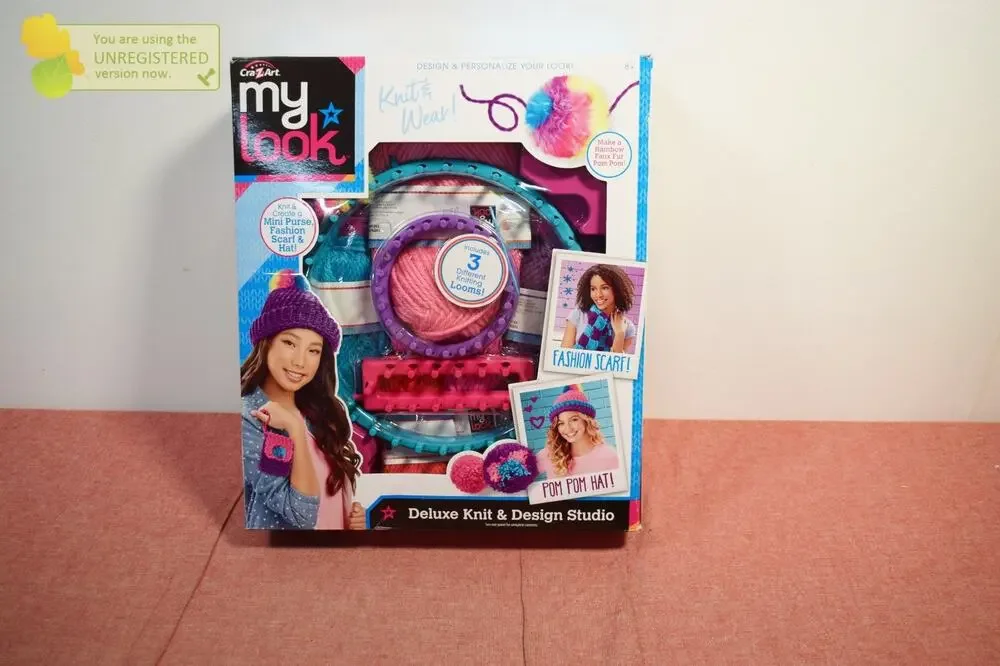 Cra-Z-Art My Look Deluxe Knit and Design Studio